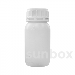 250ml UN homologierte SCHWARZE Flasche