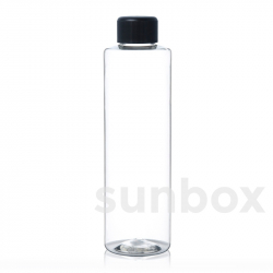 250ml 25% R-PET transparente TUBE Flasche