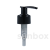 Glitter schwarze dispenserpumpe 28/410 Tube 230mm