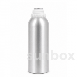1250ml Aluminium FlascheManipulationssichere SYSTEM PLUS Aluminiumflasche mit 45-mm-Sicherheitsring, 1,25 l, BPA-NI-lackiert.