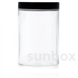 Transparenter Glasbehälter 1.000 ml