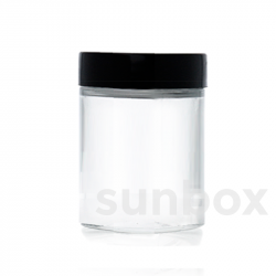 Transparenter Glasbehälter 300ml