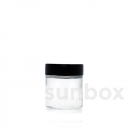 Transparenter Glasbehälter 30ml