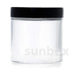 Transparenter Glasbehälter 750ml