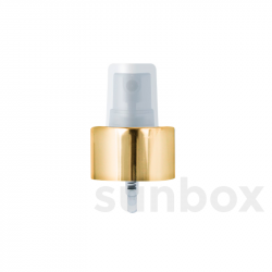 Natürliches Gold/Aluminium Zerstäuberpumpe 24/410 tube