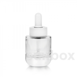 30ml Transparent Flasche aus Glas 