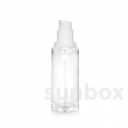 30ml Transparent SERUM Flasche aus Glas 