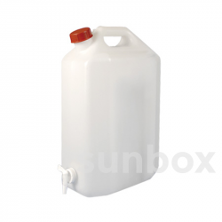 20 Liter Kanister Jerrycan QUADRATISCH mit Hahn