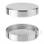 Silberfarbener Deckel Ø120mm (Induktionsdichtung)