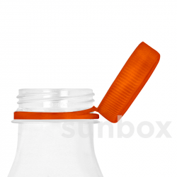 Orangefarbene Verschluss D.38 mit Siegel