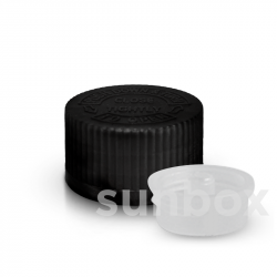 Tropfkappe 28/410 Kindersicherheit Schwarz