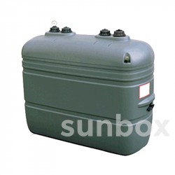 1000L Fuel tank with incorporated drip pan