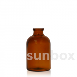 50ml Ambar Vial Glass Pharma